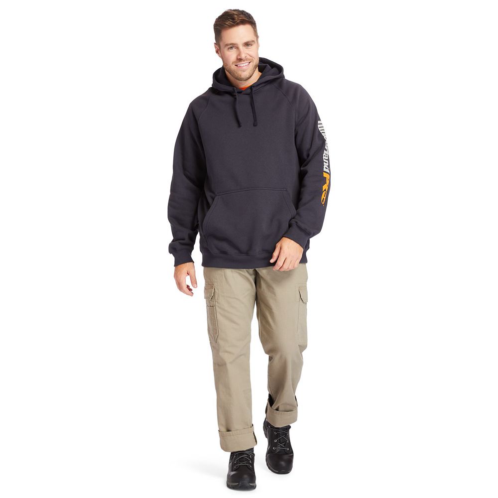 Sudadera Timberland Hombre Pro® Big & Tall Hood Honcho Sport Hoodie Azul Marino - Chile FEV-319542